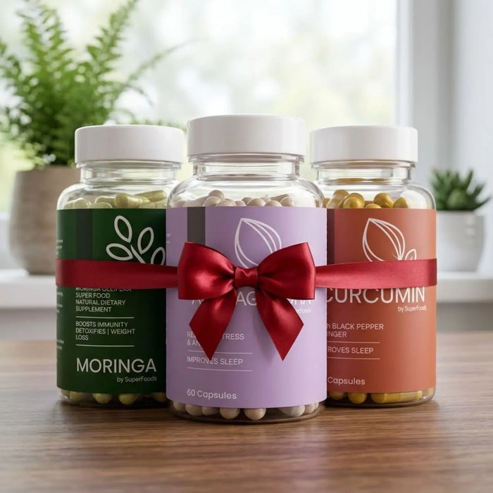 Bundle Deal - Ashwagandha + Moringa + Curcumin